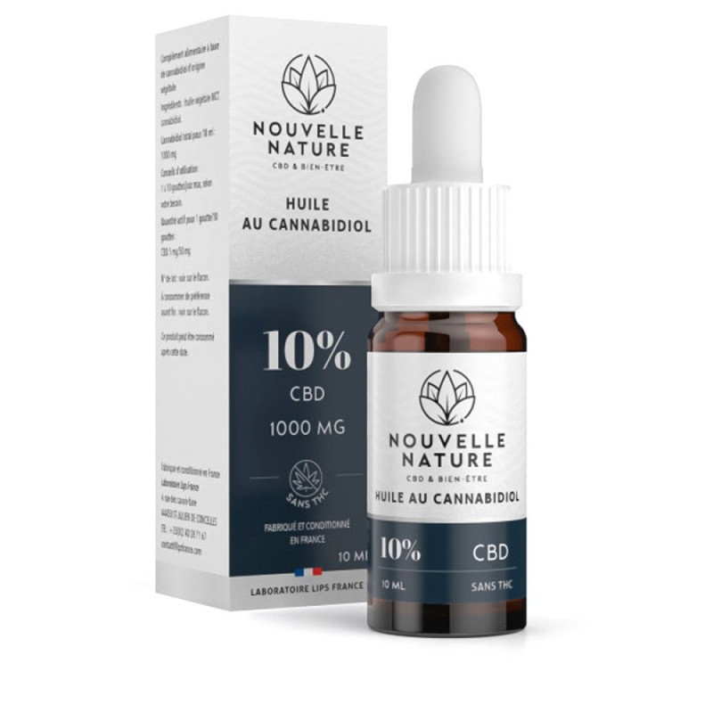 Huile de CBD Huile Neutre - Nouvelle Nature Huile de CBD Huile Neutre - Nouvelle Nature