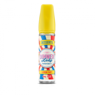 E-liquide LEMON TART 50 ml 30/70 - DINNER LADY