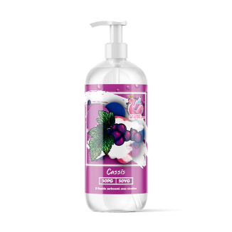 LITRE Cassis - Liquidarom : Un e-liquide fruité et acidulé au format économique