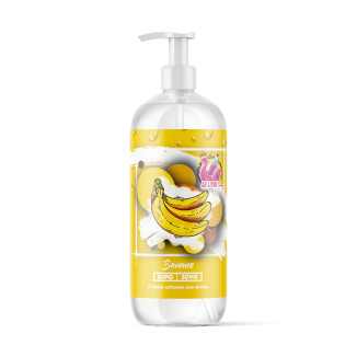 LITRE Banane - Liquidarom : Un e-liquide doux et sucré au format économique
