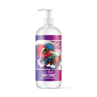 LITRE Le Red - Liquidarom : E-liquide fruits rouges anisés et mentholé au format économique