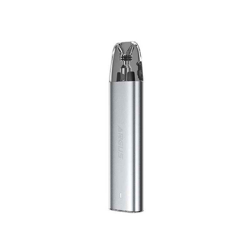 Kit Argus G2 Mini 1200 mAh, pod compact 3 ml Top Fill, airflow réglable, tirage MTL Starry Silver Kit Argus G2 Mini 1200 mAh, pod compact 3 ml Top Fill, airflow réglable, tirage MTL Starry Silver