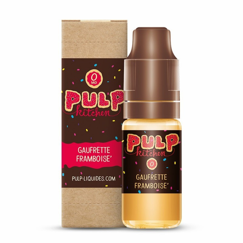 DLUO - Gaufrette Framboise 10ml Pulp Kitchen - Pulp