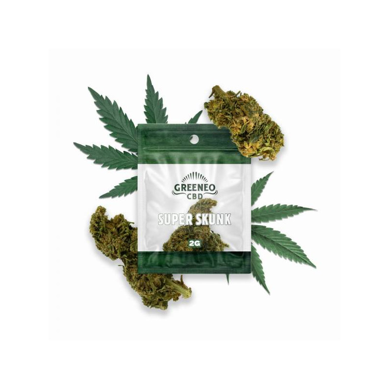 Super Skunk Fleurs de CBD - Greeneo Super Skunk Fleurs de CBD - Greeneo