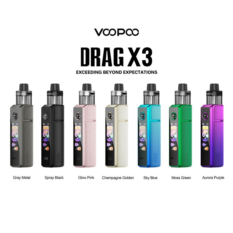Drag X3 - Voopoo Drag X3 - Voopoo