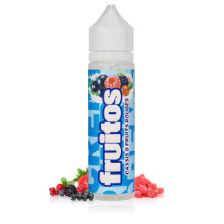 Liquide Cassis Fruits Rouges Crème 50ml Fruitos