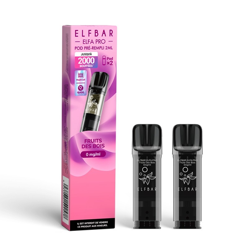 Cartouches Elfbar ELFA Pro 2ml - 10mg/ml (x2)
