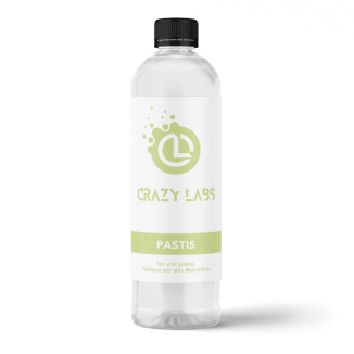 LITRE Pastis 1L - Crazy Labs E-liquide saveur pastis