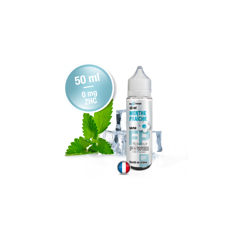 Menthe Fraîche 50/50 50ml - Flavour Power