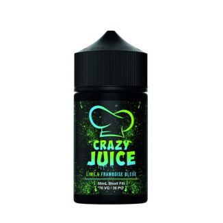 Lime Framboise Bleue 50ml Crazy Juice - Mukk Mukk