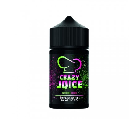 Pastèque Litchi 50ml Crazy Juice - Mukk Mukk + Boosters Offerts