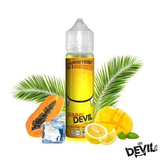 e liquide SUNNY DEVIL 50ml fruité frais AVAP Fruits jaunes, fruits exotiques, fraîcheur