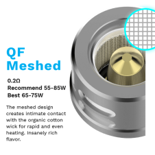 Boîte de 3 résistances QF - VAPORESSO - SKrr, SKrr-S Mini et QF Solo
