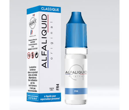 eliquide FR4 alfaliquid saveur classique blond