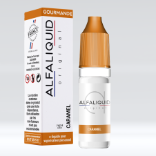 eliquide Caramel par alfaliquid pour cigarette électronique