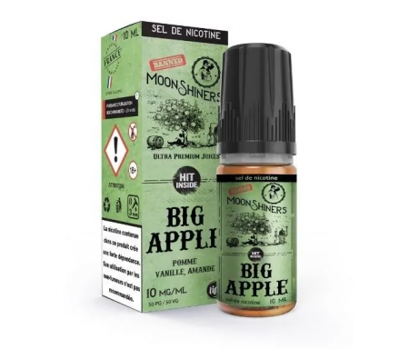 Big Apple 10ml Sels de Nicotine MoonShiners - Le French Liquide