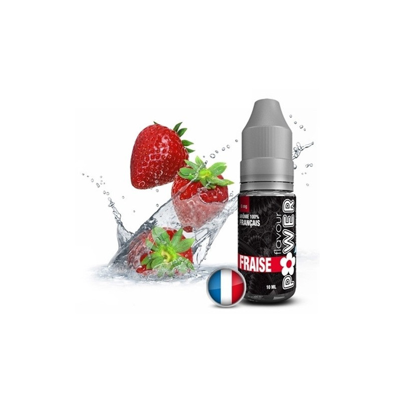 Fraise eliquide français pas cher Flavour Power