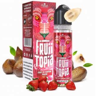 Fruit du serpent Fraise 60ml Fruiitopia 60ml - Le French Liquide