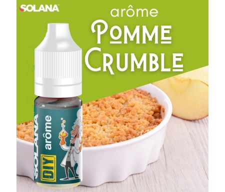 Concentré Pomme Crumble 10ml - Solana