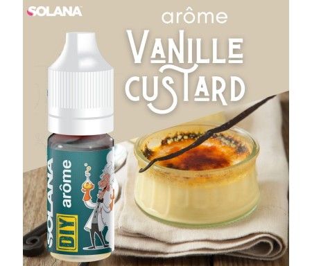 Concentré Vanille custard 10ml - Solana