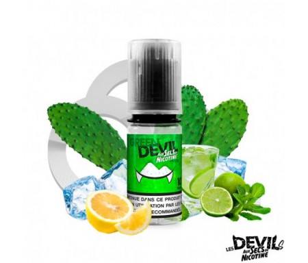 Green DEVIL aux Sels de Nicotine 10 ml Devils - Avap