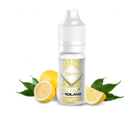 Citron 10ml Pur Fruit - Solana
