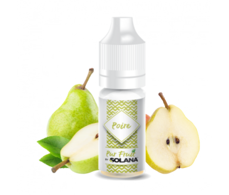 Poire 10ml Pur Fruit - Solana