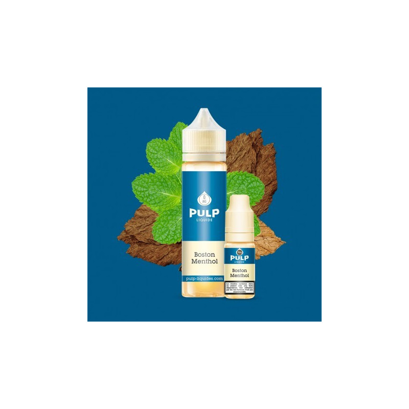 Pack Boston Menthol 60ml Pulp