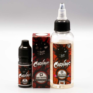 Carnage, fruits rouge légèrement mentholé de chez vape institut pas chers