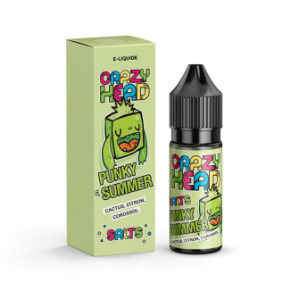Punky Summer 10ml Salts - Crazy Head