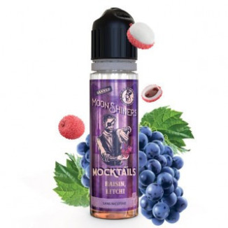 Mocktail Litchi Raisin - Moonshiners 50ml- Le French Liquide
