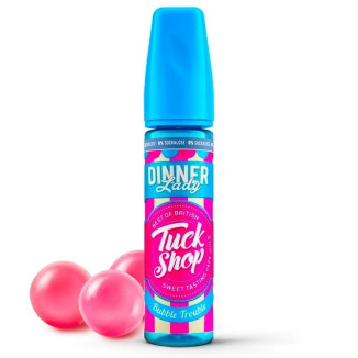 E-liquide Bubble Trouble 50 ml 0% sucralose - Dinner Lady