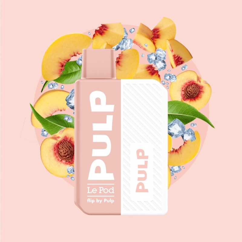 Pod Flip -Starter Kit- Thé pêche 2ml - Pulp